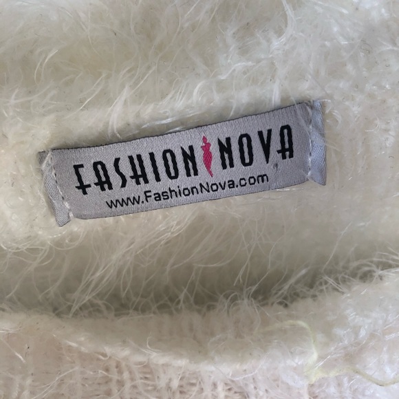 Fashion Nova Fuzzy Turtleneck Sweater - Picture 2 of 2